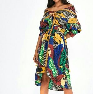 Farm Rio Gouacho Parka Dress